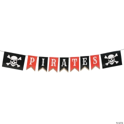Pirates 7 Foot Long Banner